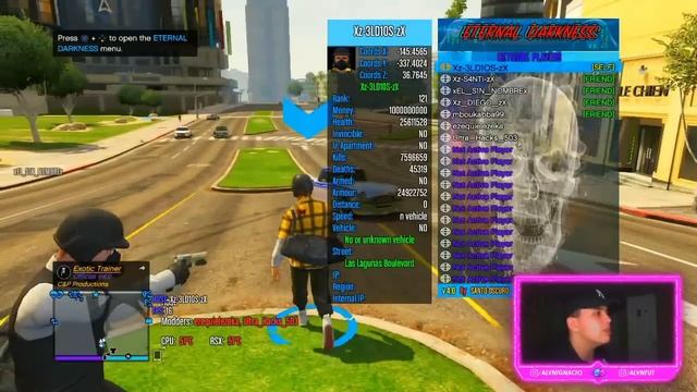 MOD MENU GTA 5 ONLINE - PS3 HEN - HFW 😱