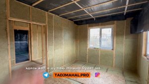 🏡 НЕБОЛЬШОЙ ОБЗОР КАРКАСНОГО ДОМА НА 52 м.кв 🚧 #строительство #стройка #wood #дача #дом #diy