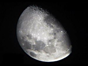 Луна в телескоп ТАЛ-1 1988г.