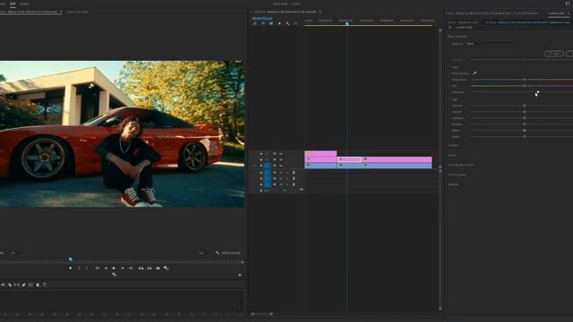 Coloring a Music Video for Lil Tecca (Premiere Pro) смотреть онлайн