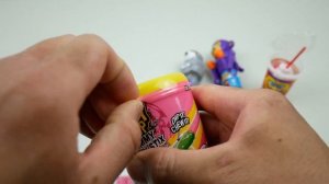 Baby Sucker Pop, Pop Up Candy, Juicy Drop Gummy Dip N Stix Candy Episode