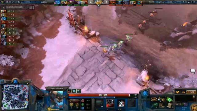 QDG Dota 2 T1 - Barbarians vs Titans смотреть онлайн