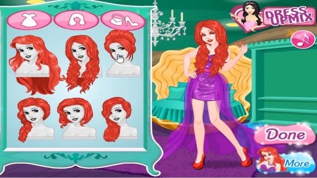 ❀ Lá Sirenita Ariel Rompe Con Eric / Princess Ariel Cartoon Games Disney смотреть онлайн
