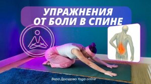 БОЛЬ В СПИНЕ. Упражнения от боли и напряжения в пояснице