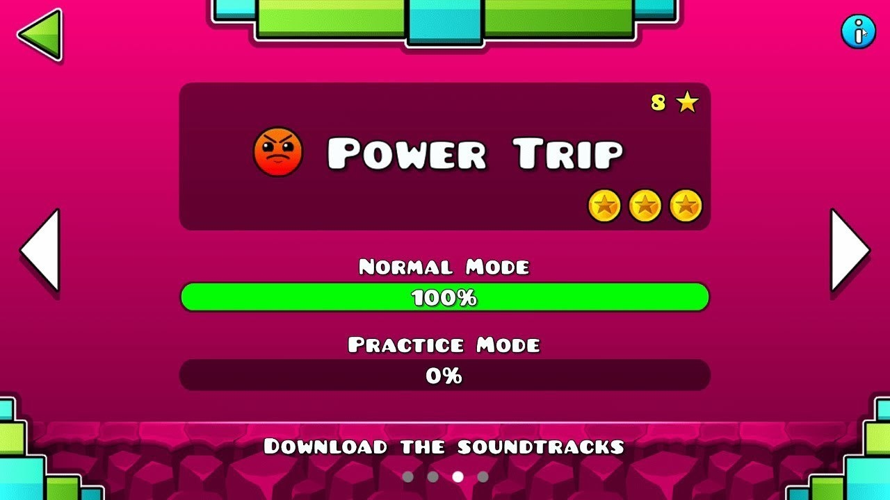 Geometry Dash SubZero – Power Trip (Все Монеты) смотреть онлайн