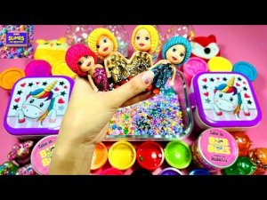 Satisfying video ASMR  Mixing Slime Relaxing slime | BIG Slime