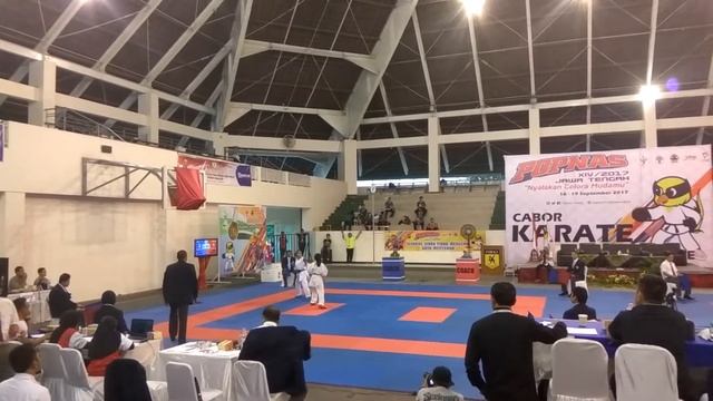 POPNAS Karate 2017 Semarang Bronze Medal Kumite -48 kg Putri (Jabar-aka vs Sumut-ao)