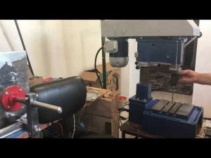 Сверлильный станок и контуровка