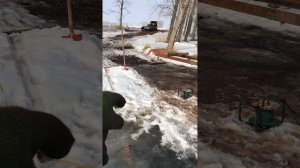 Причал из винтовых свай