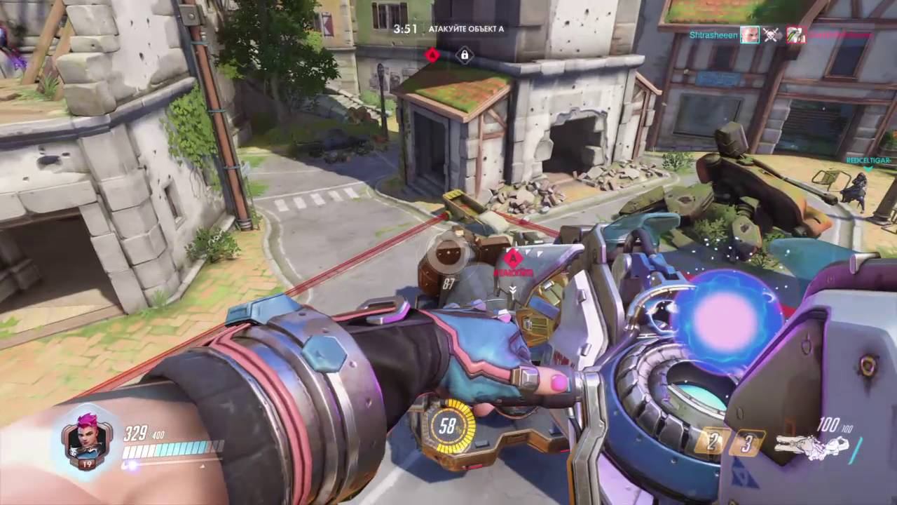 Overwatch: Захват объекта за минуту,ДмитрийФилиппов