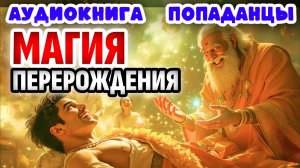 АУДИОКНИГА ПОПАДАНЦЫ: МАГИЯ ПЕРЕРОЖДЕНИЯ #аудиокнига #попаданцы