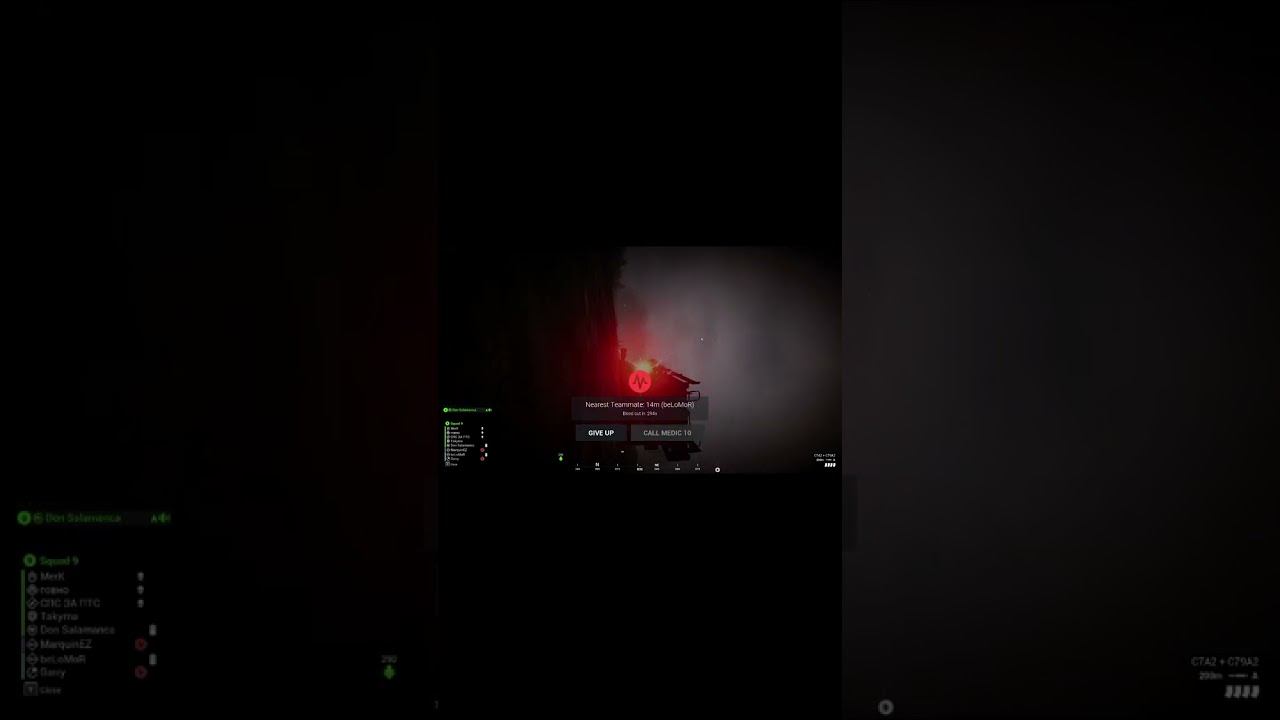 Очень умный водитель в SQUAD против сапера