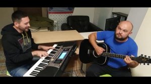 ДДТ - МЕТЕЛЬ - cover       ДДТ "Метель" гитара+пианино кавер.DDT.
