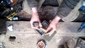 Изготовление рюмок из гильз серия2