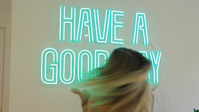 Home Decor Idea - Color Changing RGB Neon Light Signs from Custom Neon neonlight neonsign quote
