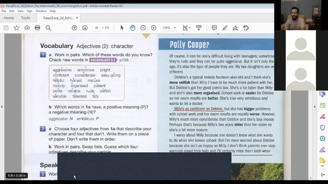 Face2face Pre-Intermediate Lesson 21-b with Dr. Su -  المستوى الثالث الحصة  21-ب смотреть онлайн