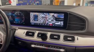 Круговой обзор установили на MBUX Mercedes GLE v167