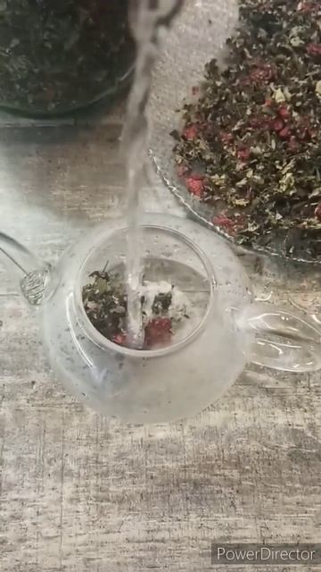 Чай "Малиновый десерт"🫖☕
