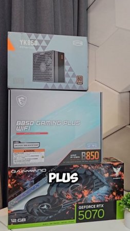 Игровой ПК на RYZEN 7 7800X3D и  RTX 5070 #сборкапк #nvidia #rtx