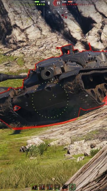 Сильная птица! - E 77 ➜ 8 Фрагов 7.6K Урона - #shorts #wot #E77 #миртанков