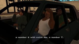 Gta San Andreas Burger King | Big Smoke goes to Burger King