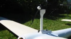 Планер с однолопастным винтом