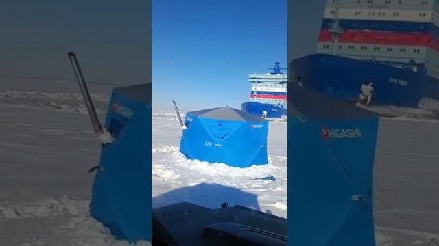 Атомный ледокол грозно надвигался на палатку с Лысым внутри