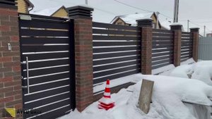 Забор и калитка планкинг