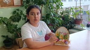 Пасхальная поделка «Пасхальное яйцо»