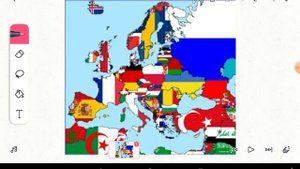 карта Европы!