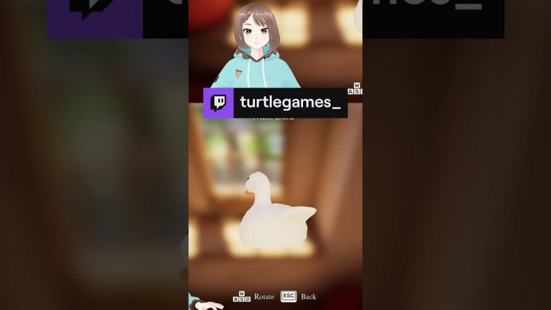 Гусь! | #botanymanor #Twitch #shorts