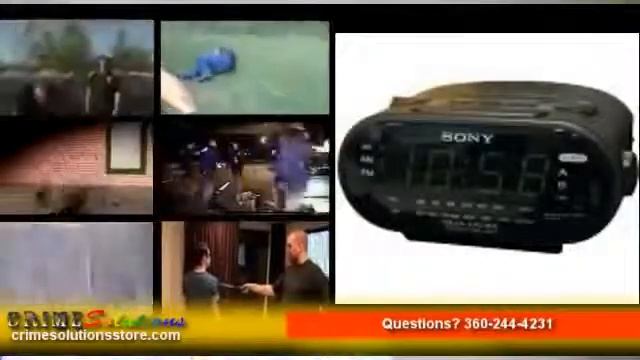 2.4GHZ WIRELESS B_W ALARM CLOCK CAMERA смотреть онлайн