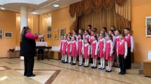 Хор младших классов, Сыктывкар, П1, муз. А. Ермолова, сл. М. Загота "Прадедушка".mp4