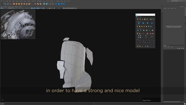 G H O S T - Master Complex Hard Surface Modeling with Maya Tutorial : Part-1 смотреть онлайн