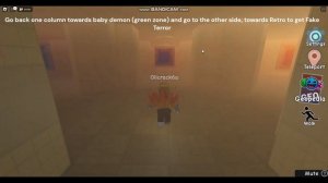 How to get TERROR in FIND THE GEOMETRY DASH Difficulties Roblox Zone 0 [ UPDATED LEVER ]