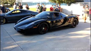 LOUD Ferrari Enzo Start-Up and Acceleration! (Irvine, CA)