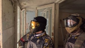 Лесной пейнтбол - жаркое рубилово, на максимальной дистанции. Dye Dam