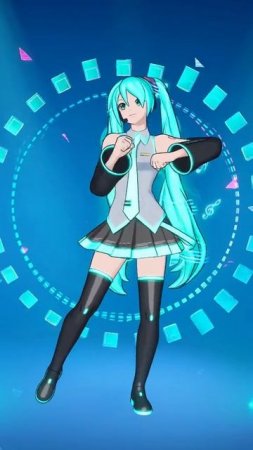 hatsune miku fortnite dance #shorts