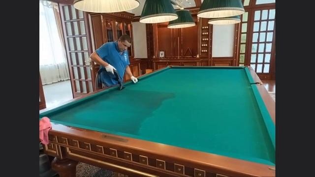 химчистка бильярдного стола