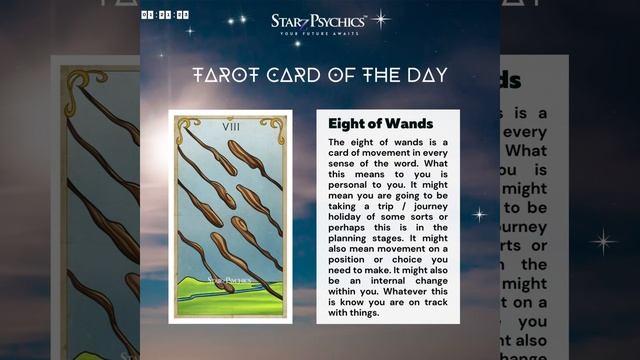 𝟎𝟏.𝟐𝟏.𝟐𝟑 Tarot Card of the day: 𝐄𝐢𝐠𝐡𝐭 𝐨𝐟 𝐖𝐚𝐧𝐝𝐬 смотреть онлайн