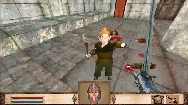 Демейк Oblivion в стиле DOOM