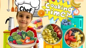 ГОТОВИМ ВКУСНЫЙ фруктовый салат дома!😋🫐