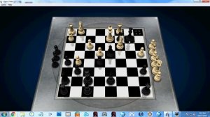 Chess Titans: Level 1 CPU VS ME