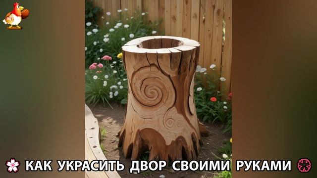Как украсить двор дома фото идеи (348) 🏡 для дачи и сада своими руками 🌷🪻🌺💮