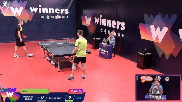 WINners League 23.11.2021 Molochko O, - Soroka V. 19:15 смотреть онлайн