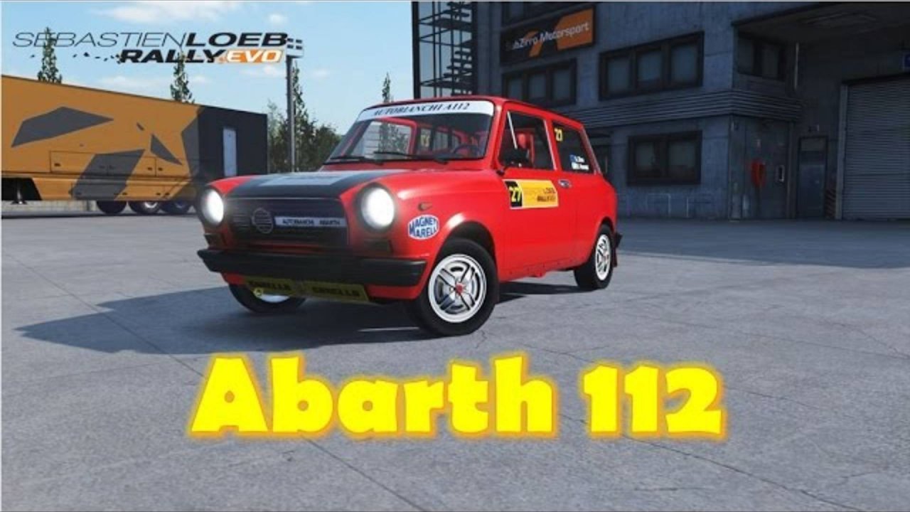 Abarth 112 компактный автомобиль для ралли 🏁 Sebastien Loeb Rally Evo прохождение карьеры