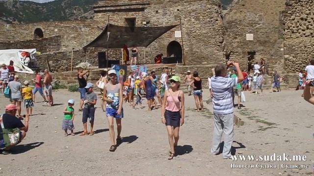 Генуэзский шлем 2013. Судак. смотреть онлайн