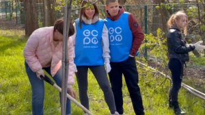 ✅ В Ростовском зоопарке День древонасаждения прошел плодотворно.