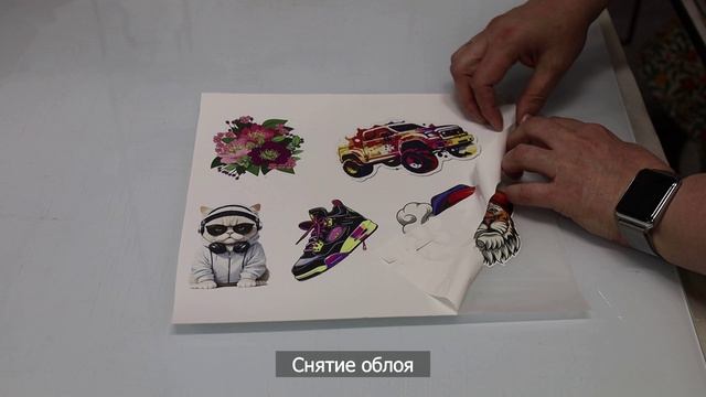 Пленка для сольвентной печати для термопереноса на ткань