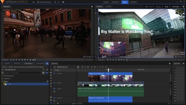 HitFilm Express 8 Review + New Features Tutorial! смотреть онлайн